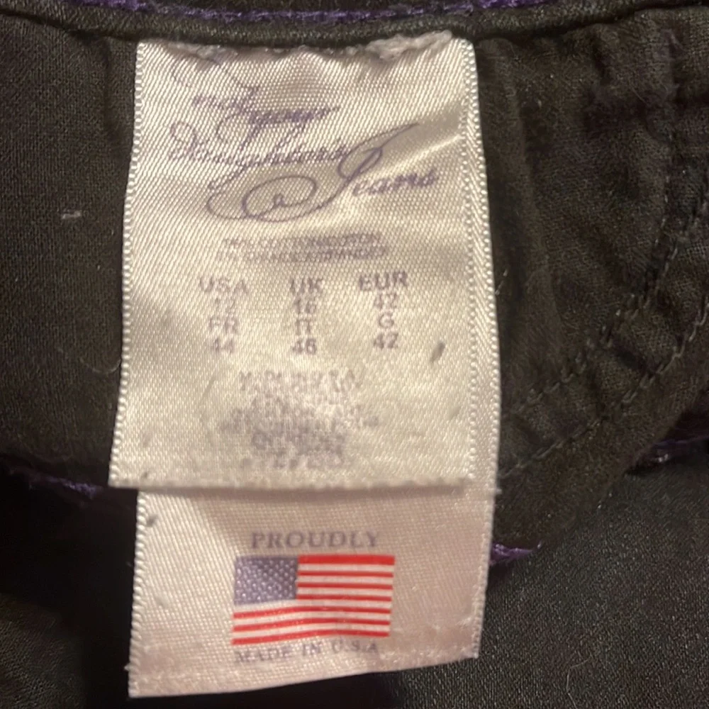 Not Your Daughters Jeans Black Size 12 - Picture 6 of 6